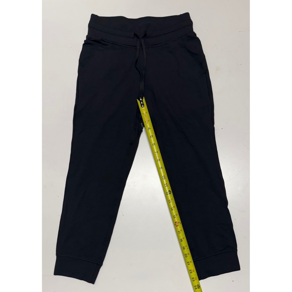 Lululemon Soft Jersey Classic Fit Mid Rise Cropped Jogger Womens Size 4